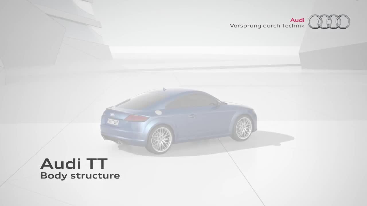 Audi TT Coupé - karoseria - wersja angielska