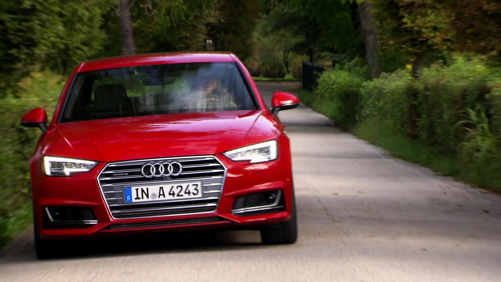 Audi A4 Limousine - Footage