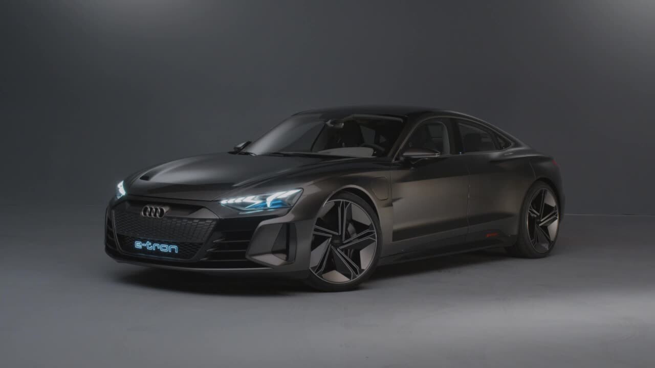 Audi e-tron GT concept - Footage