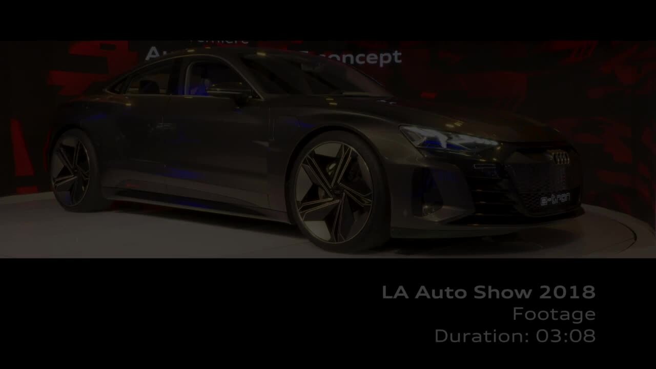 L.A. Auto Show 2018 - Footage
