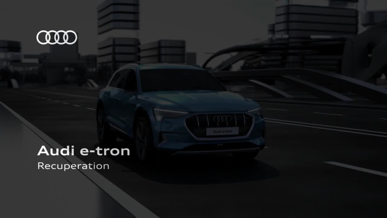The recuperation system of the Audi e-tron