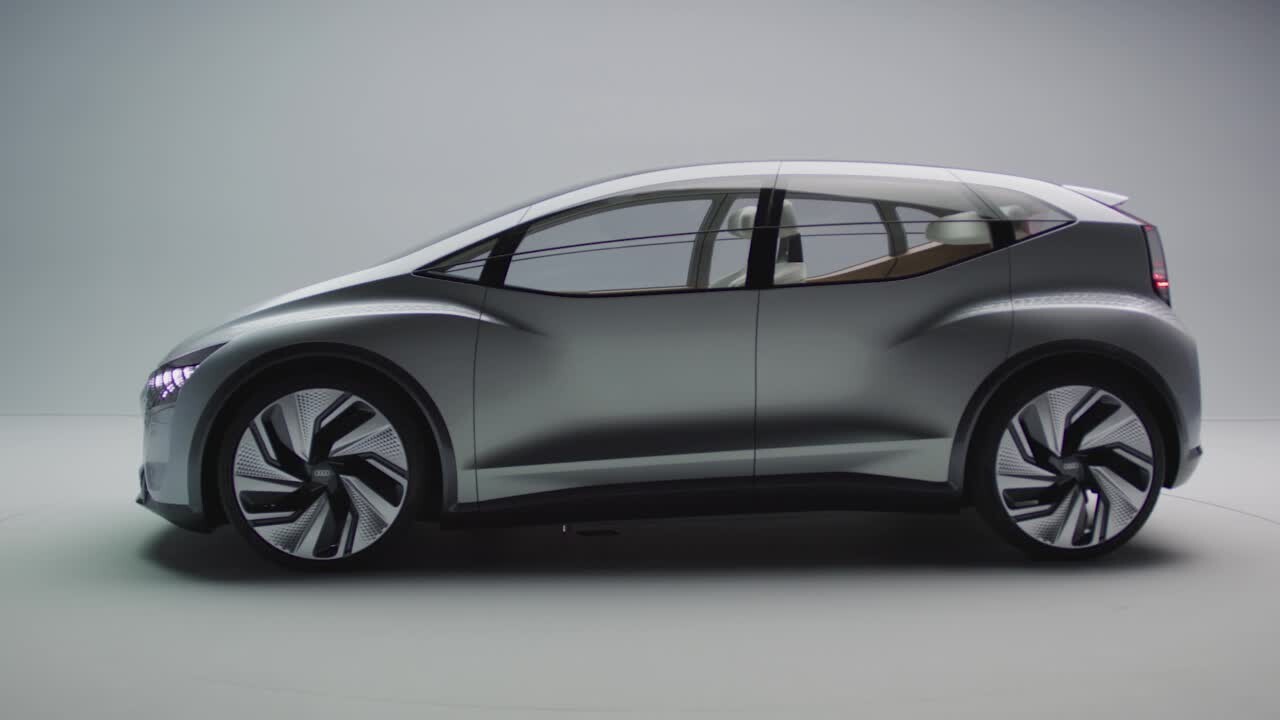 The showcar Audi AI:ME (footage) 