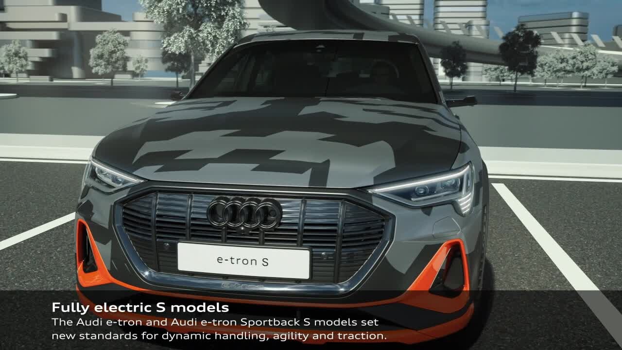 Animation: Audi e-tron S Sportback - twin motor and electric torque vectoring