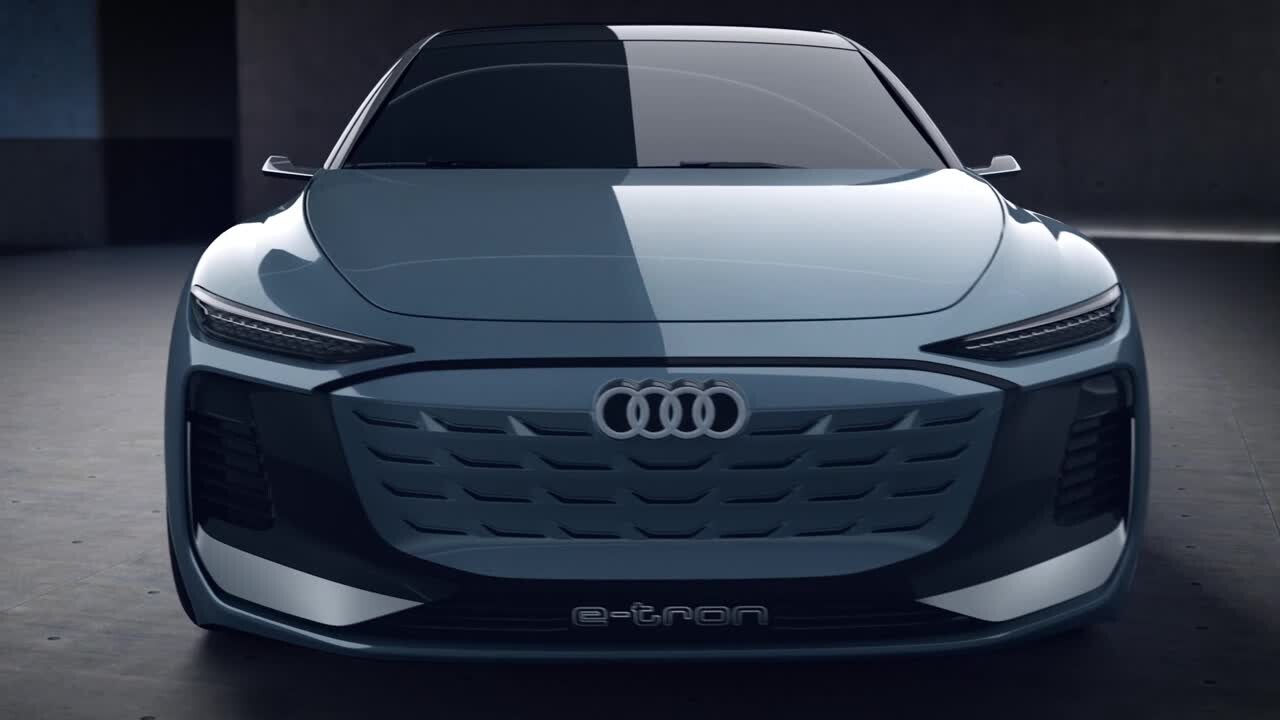 Animation: Audi A6 Avant e-tron concept - Design