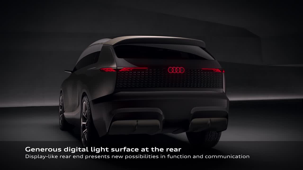 Animation: Audi urbansphere concept - Exterior Design
