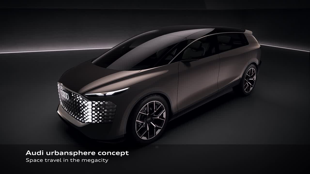 Animation: Audi urbansphere concept - Interior and space concept