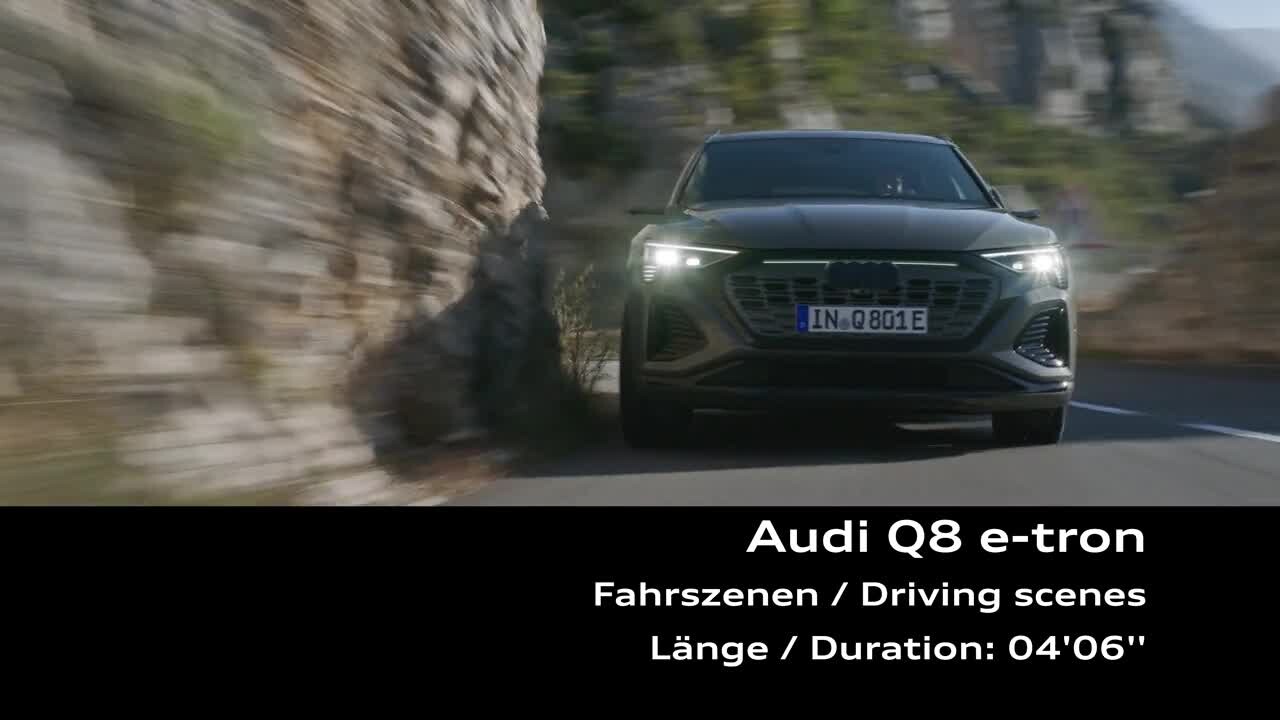 Footage: Audi Q8 e-tron