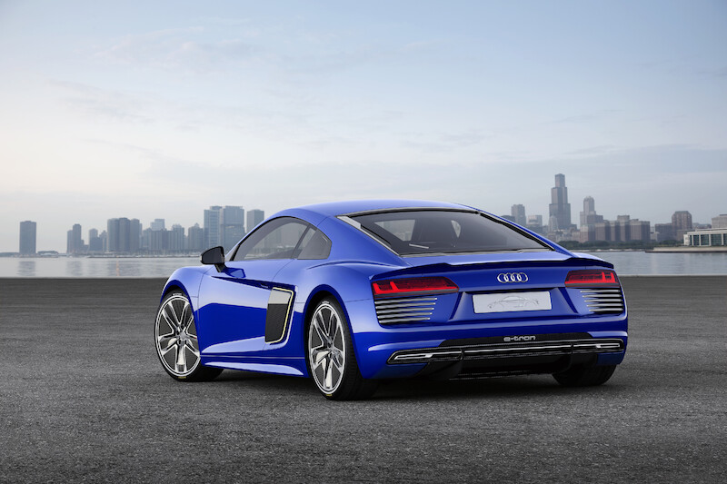 Audi R8 e-tron piloted driving