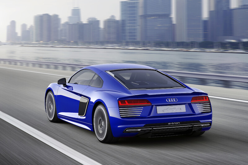Audi R8 e-tron piloted driving