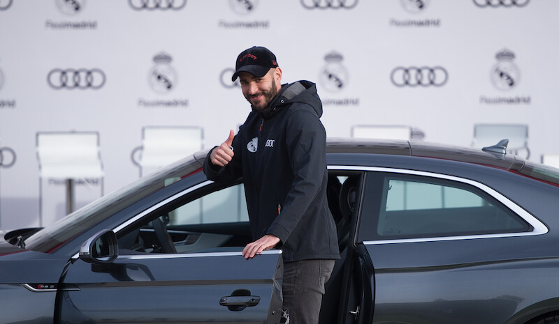 Audi przekazało nowe, służbowe samochody gwiazdom Realu Madryt