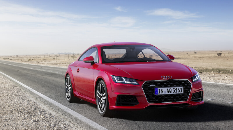 Nowe Audi TT i Audi TTS - odświeżenie ikony stylistyki