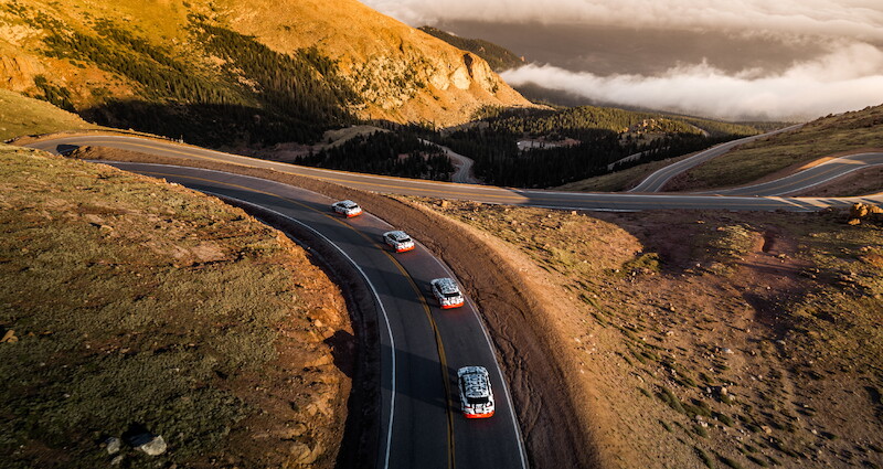 Przejęcie kontroli: Prototyp Audi e-tron - test rekuperacji