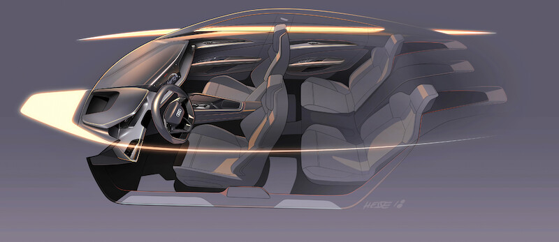 The Audi e-tron GT concept