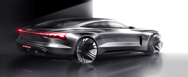 The Audi e-tron GT concept