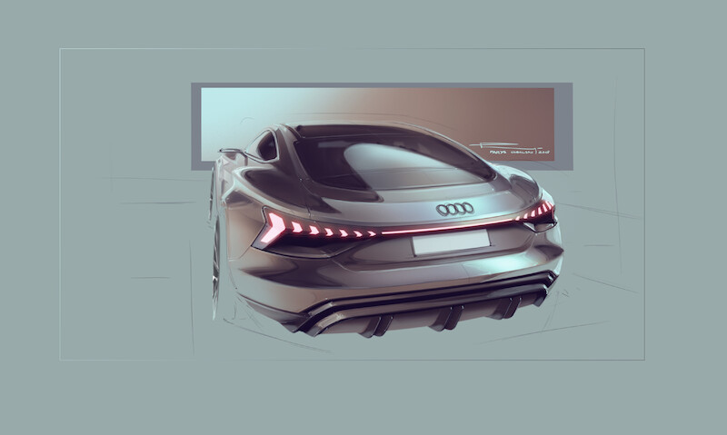 The Audi e-tron GT concept
