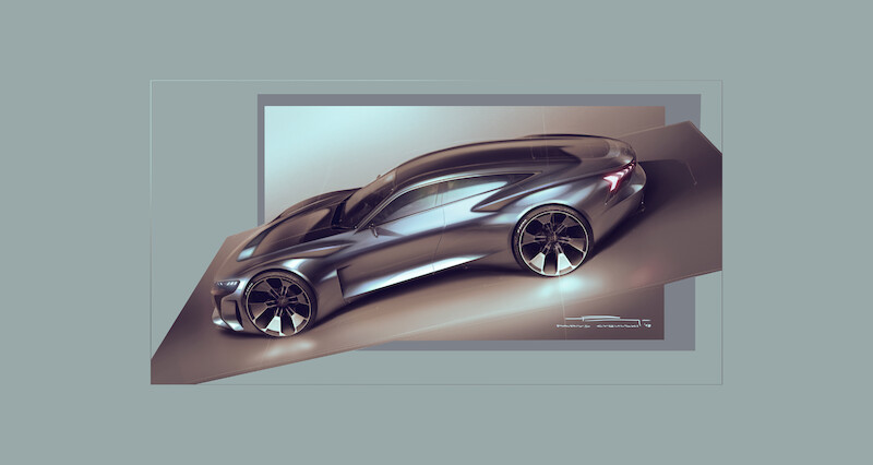 The Audi e-tron GT concept