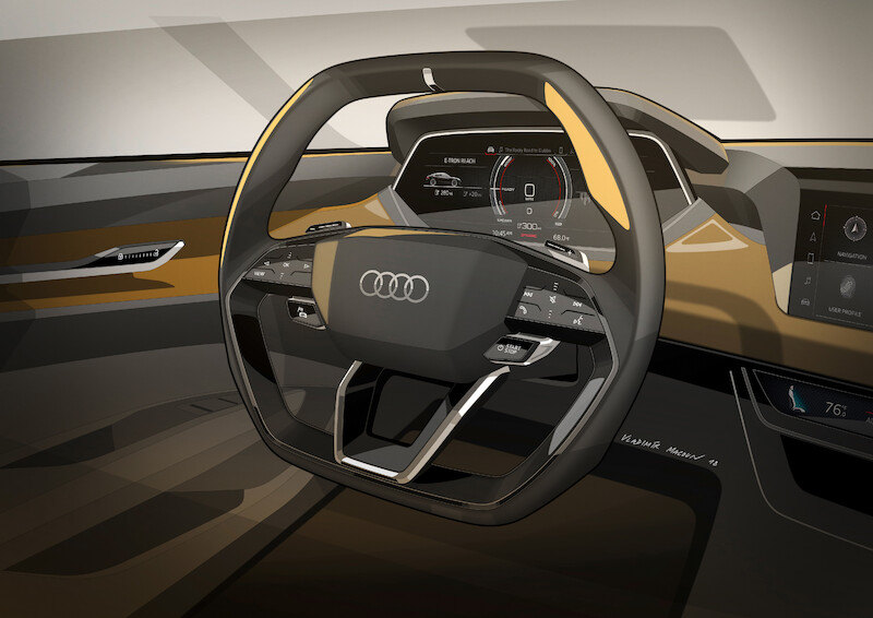 The Audi e-tron GT concept