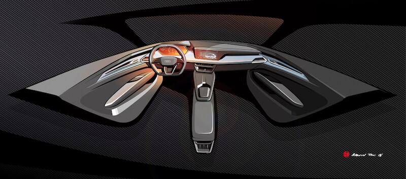 The Audi e-tron GT concept