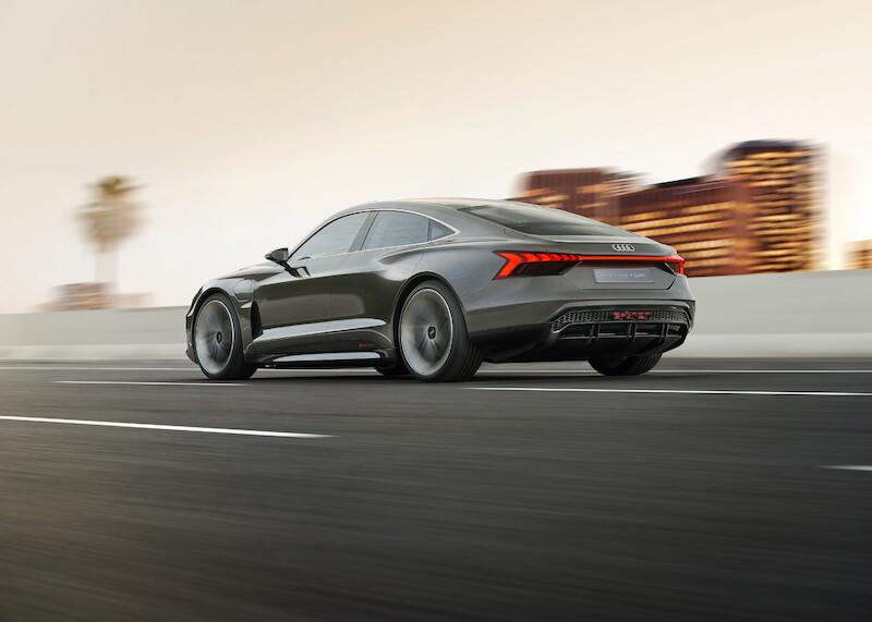 The Audi e-tron GT concept
