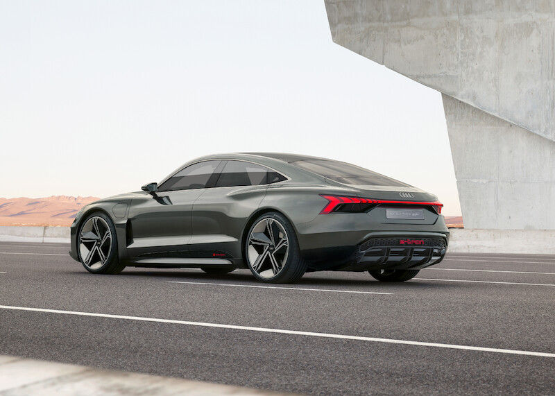 The Audi e-tron GT concept