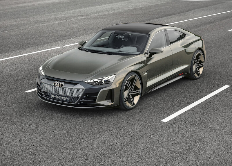 The Audi e-tron GT concept