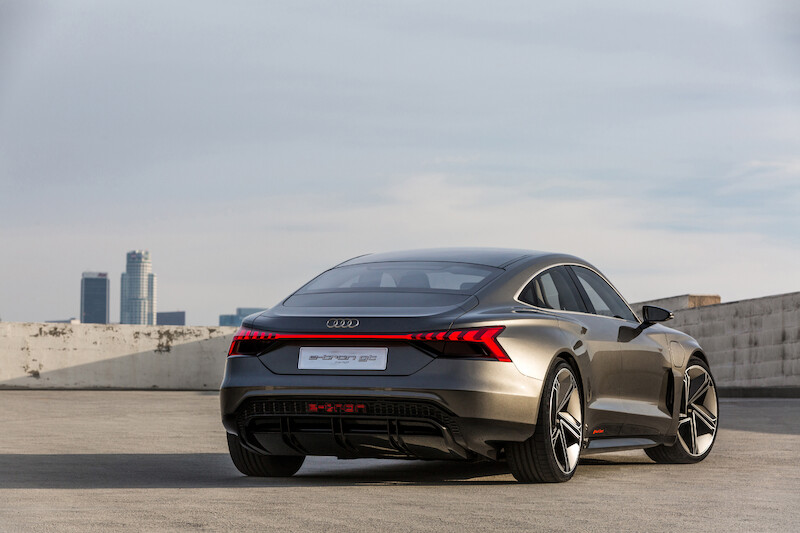 The Audi e-tron GT concept