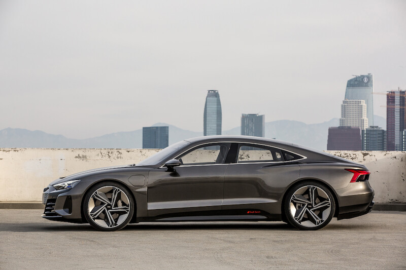 The Audi e-tron GT concept