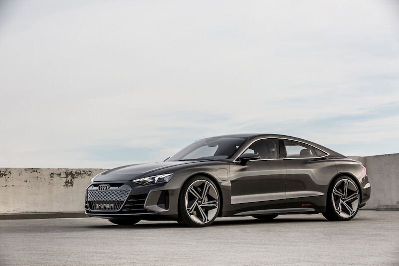 The Audi e-tron GT concept