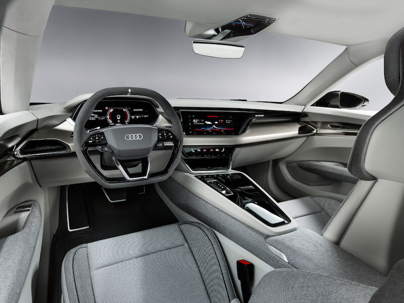 The Audi e-tron GT concept