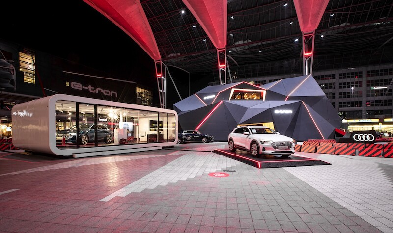 Audi e-tron zdobywa Port Lotniczy Monachium