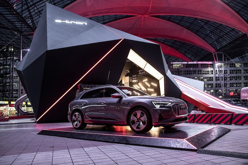Audi e-tron zdobywa Port Lotniczy Monachium