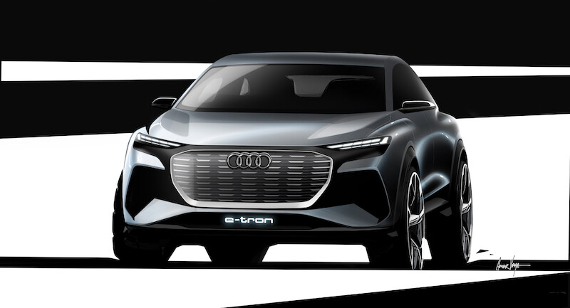 Spojrzenie w przyszłość całej serii: Audi Q4 e-tron concept