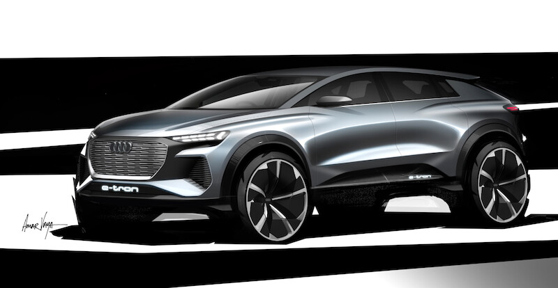 Spojrzenie w przyszłość całej serii: Audi Q4 e-tron concept