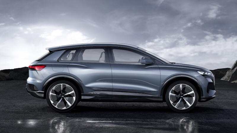 Spojrzenie w przyszłość całej serii: Audi Q4 e-tron concept