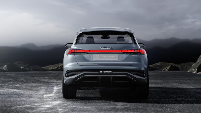 Spojrzenie w przyszłość całej serii: Audi Q4 e-tron concept
