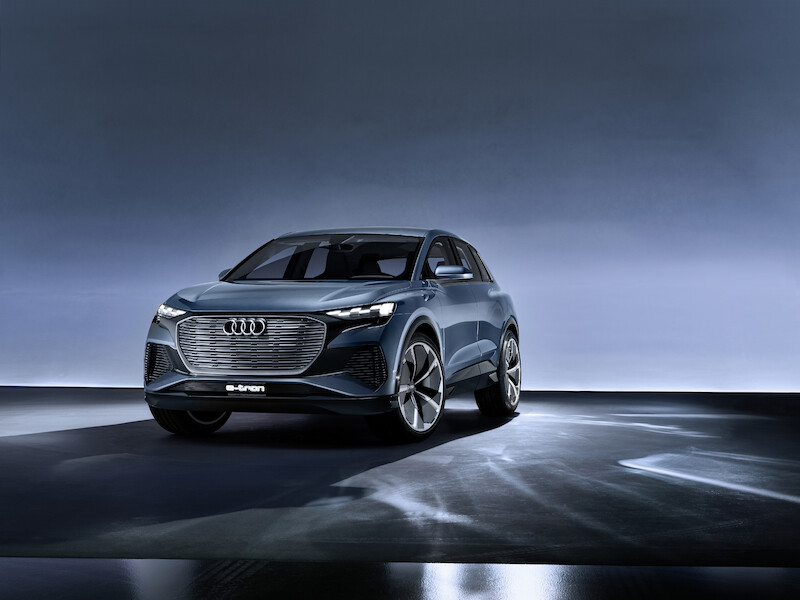 Spojrzenie w przyszłość całej serii: Audi Q4 e-tron concept