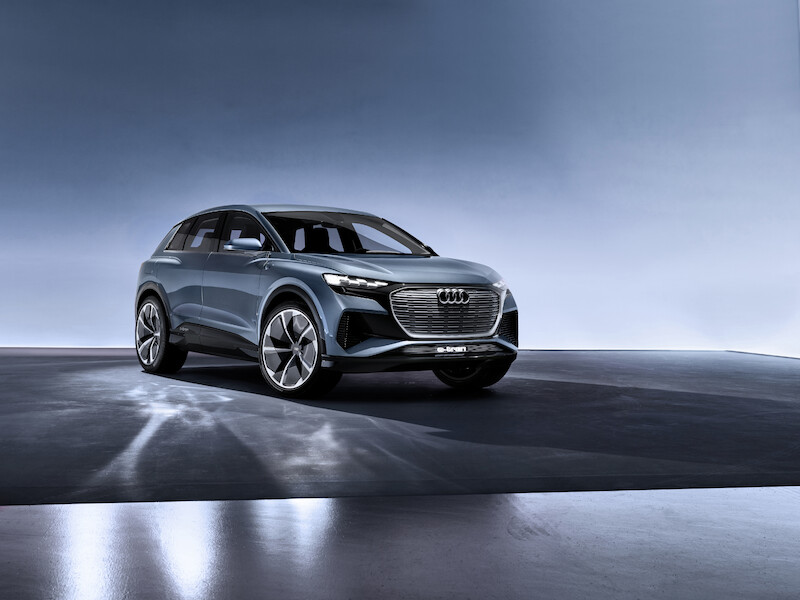 Spojrzenie w przyszłość całej serii: Audi Q4 e-tron concept