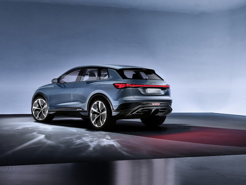 Spojrzenie w przyszłość całej serii: Audi Q4 e-tron concept