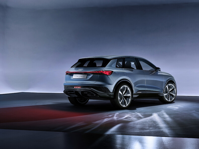 Spojrzenie w przyszłość całej serii: Audi Q4 e-tron concept