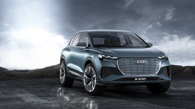 Spojrzenie w przyszłość całej serii: Audi Q4 e-tron concept