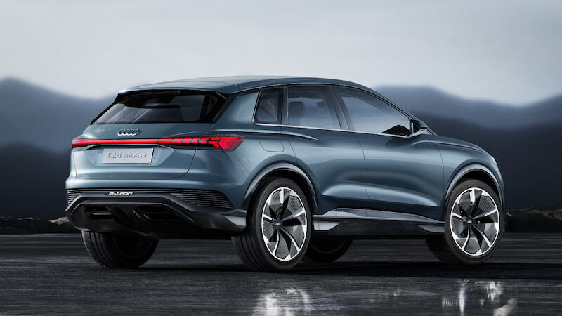 Spojrzenie w przyszłość całej serii: Audi Q4 e-tron concept