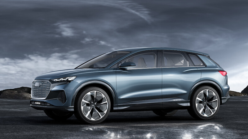 Spojrzenie w przyszłość całej serii: Audi Q4 e-tron concept