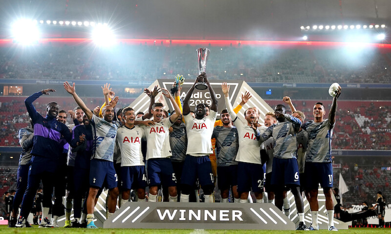  Tottenham Hotspur zdobywa puchar turnieju Audi Cup 2019 