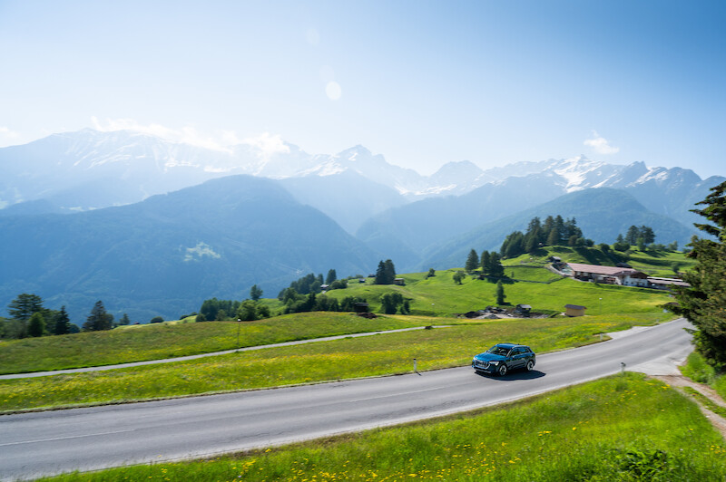 Dziesięć państw w 24 godziny: Audi e-tron w drodze