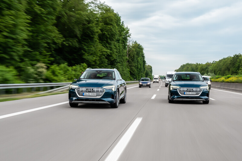 Dziesięć państw w 24 godziny: Audi e-tron w drodze