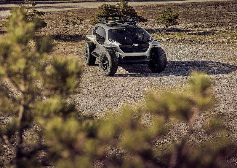 Terenówką w przyszłość - Audi AI:TRAIL quattro