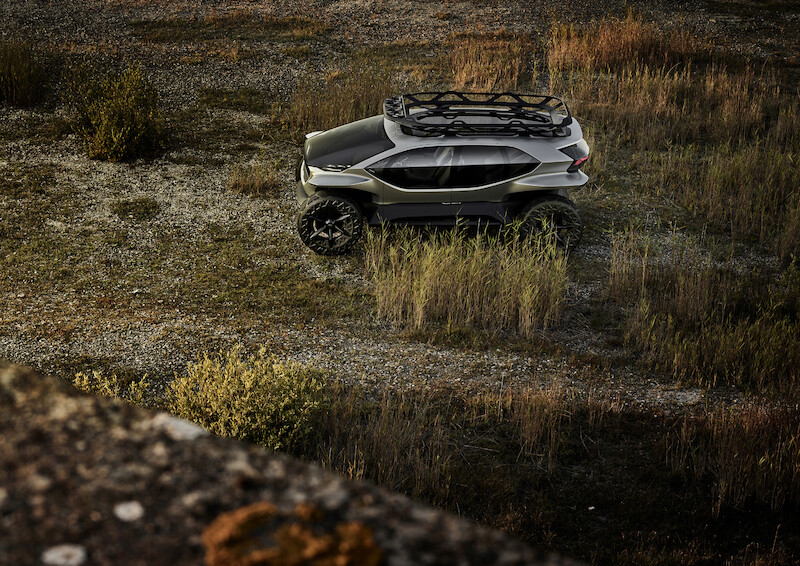 Terenówką w przyszłość - Audi AI:TRAIL quattro