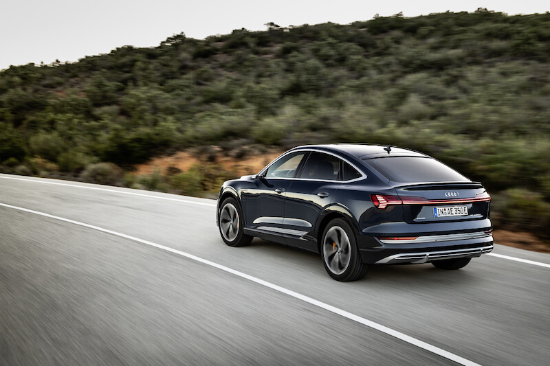 SUV coupé z rodziny pojazdów e-tron: Audi e-tron Sportback