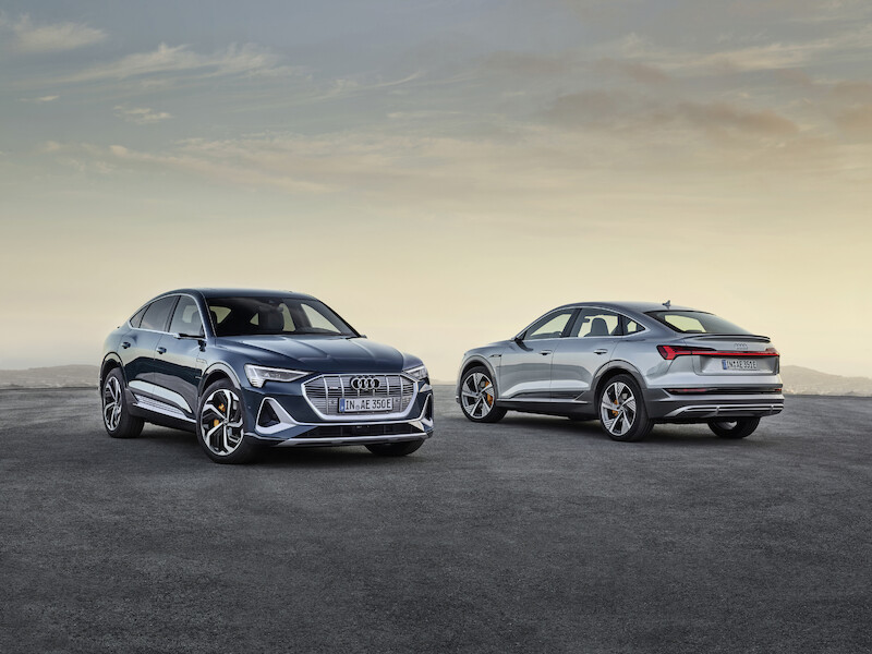 SUV coupé z rodziny pojazdów e-tron: Audi e-tron Sportback