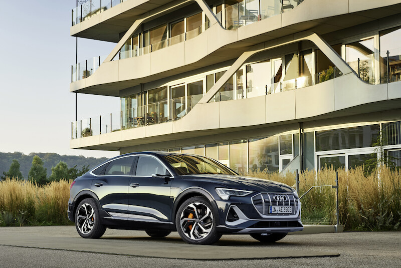 SUV coupé z rodziny pojazdów e-tron: Audi e-tron Sportback